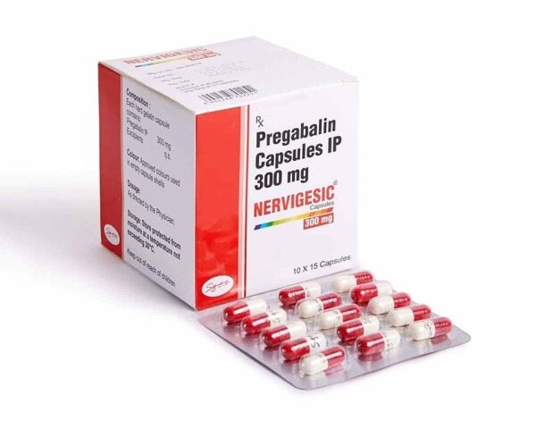 Pregabalin 300mg Nervigesic Capsules